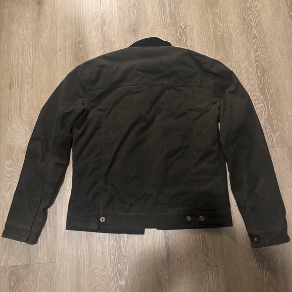 P&Co Wayfare Waxed Olive Canvas Jacket *RARE* - Picture 9 of 14